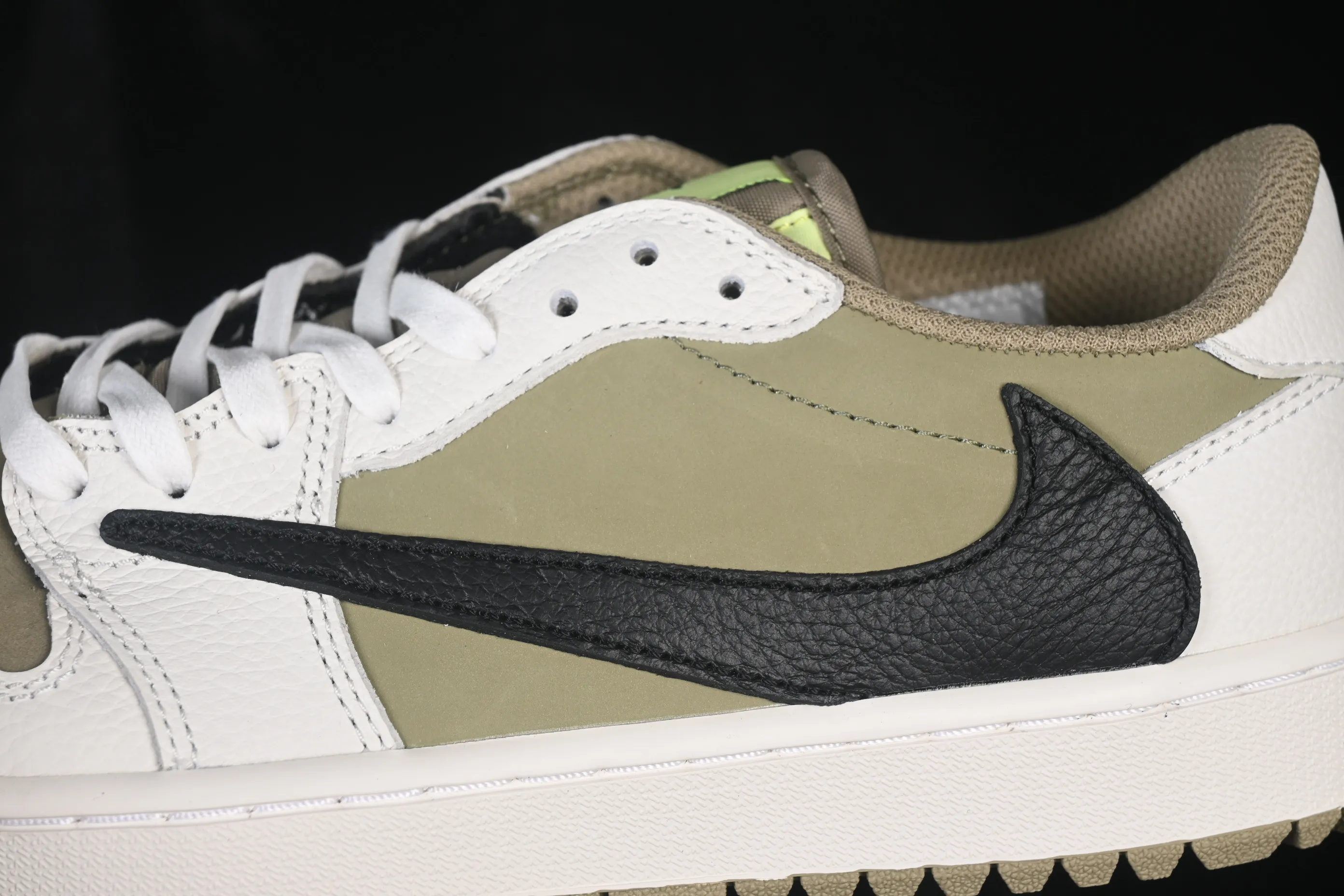 All categories Air Jordan Jordan series basketball shoes Air Jordan 1 Low ZG version Travis Scott x Air Jordan 1 Low OG AJ1 Joe 1 undercut low top full head layer FZ3124-200